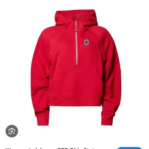 Lululemon Athletica Red Zip-Up Hoodie